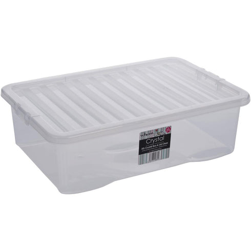 CRYSTAL 32LTR BOX &  LID